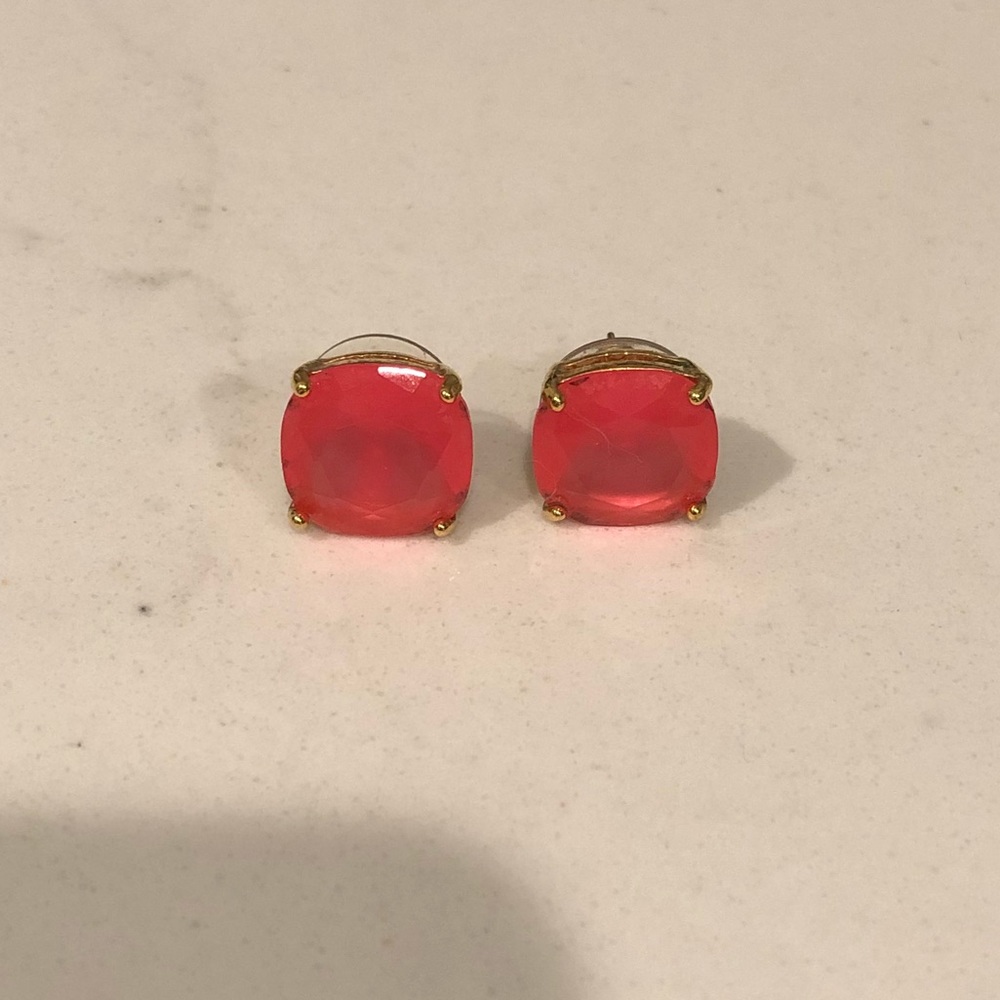 Kate Spade pink studs